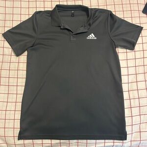 Men’s Grey adidas Medium Polo